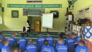 Sadar Kesehatan, WBP Rutan Bengkulu Ikuti Sosialisasi PMS