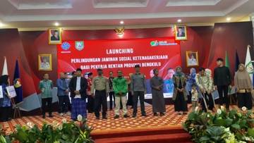 Pemprov Bengkulu Lanjutkan Jaminan Pekerja Rentan 2026