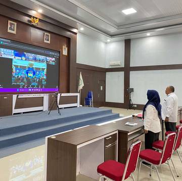 Pemda Kepahiang Ikuti Peluncuran Laporan Perekonomian Indonesia