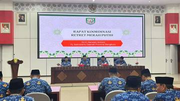 Pemprov Bengkulu Matangkan Persiapan Retret Merah Putih ASN