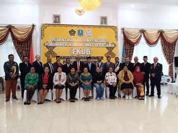 Pemkab Biak Siapkan Perjalanan Religi Bagi Pengurus FKUB