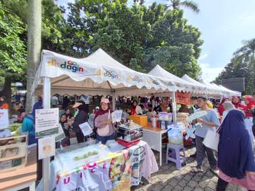 UMKM Sambut Positif Car Free Day Tegar Beriman