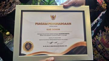 Kabupaten Bogor Meraih Penghargaan UHC Atas Jaminan Kesehatan