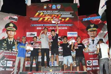 Drag Night Kapolres Bone Cup Warnai HUT Bhayangkara ke-79