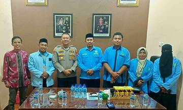 Akhir Masa Tugas, Kapolres Sinjai Terima Silaturahmi BKPRMI