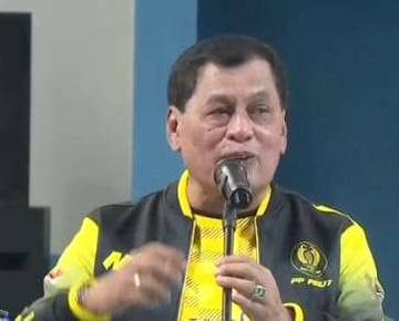 Nurdin Halid TabuhKompetisi Pro Liga Tenis Indonesia Master2025 