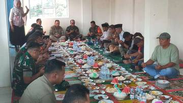 Peresmian dan Doa Bersama Tuntasnya Jembatan Aramco Malalak