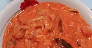 Samba Cangkuak Asam Durian Khas Minang,