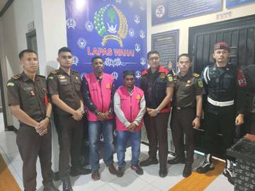 Korupsi DD 1 Miliar Lebih, Eks Kades-Bendahara Desa Ainena Ditahan