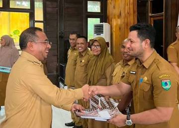 Bupati Fachri Serahkan DPA ke OPD, Percepat Realisasi APBD 2026