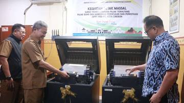 Pemkot Cirebon Cetak Massal SPPT PBBP2 Tahun 2026