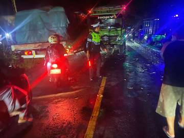 Tabrakan Beruntun diJembrana, Kerugian Materiil Capai Puluhan Juta 