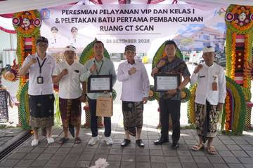 Bupati Satria Resmikan Gedung VIP RSUD Gema Santi 