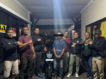 Ungkap Curanmor, Reskrim Polsek Blahbatuh Amankan Pelaku 