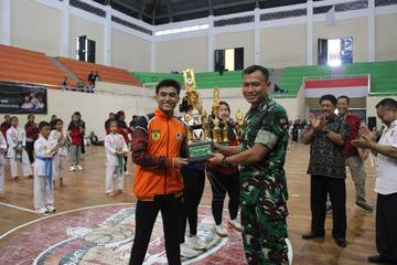 Dojo Satria Muda Juara Umum Piala Dandim Tabanan 