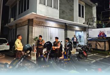Patroli Raimas Polres Badung Cegah Kriminalitas