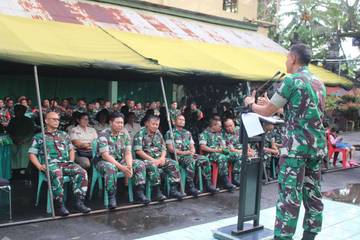 Hadapi Tantangan 2026, Dandim Tabanan Perkuat Soliditas Internal