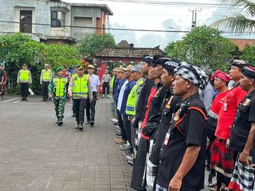 Polsek Redang Gelar Apel Kesiapan