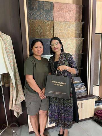 UMKM Kain Klungkung Jaga Kualitas Produksi