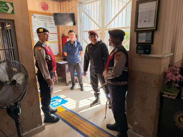  Kepolisian Patroli KRYD ke Rutan Kelas IIB Klungkung