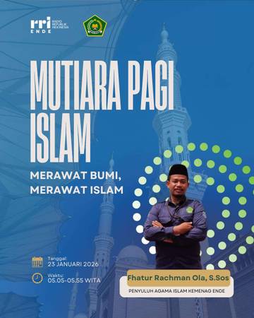 Merawat Bumi, Merawat Iman dalam Mutiara Pagi