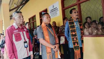 Pemkab Nagekeo Launching Rehabilitasi Kelas Sekolah