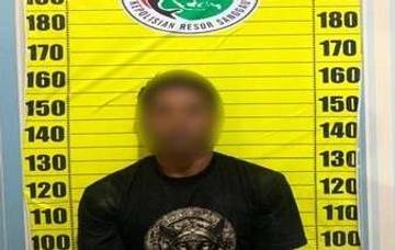 Polres Sanggau Tangkap DW, Pemuda Toba Terkait Sabu
