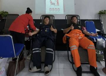 Peringati Bulan K3, PLN Sanggau Gelar Donor Darah