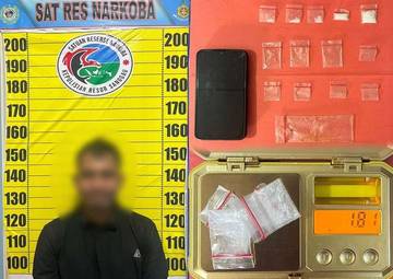 Polisi Bongkar Peredaran Sabu di Meliau