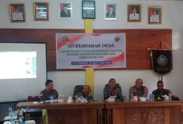 BUMDes Entikong Gelar Musdes Pertanggungjawaban Keuangan, Ini Catatannya