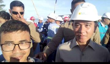 Wapres Gibran Tinjau Proyek Gasifikasi Gunungsitoli Idanoi