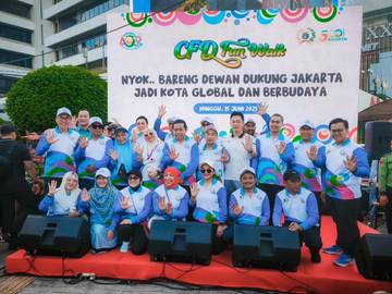 DPRD DKI Jakarta Ajak Warga Hidup Sehat