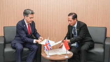 Indonesia dan Inggris, Perkuat Kerjasama di Bidang Lingkungan