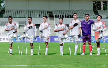 Timnas Amputasi Indonesia Kalah Tipis dari Irak