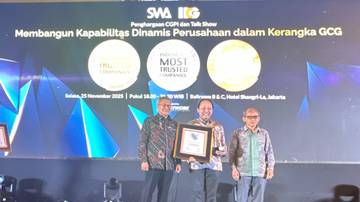 BRINS Raih CGPI sebagai Indonesia Most Trusted Companies