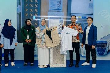 MRT Jakarta Resmikan Program "Menjahit Perjalanan" Ramah Lingkungan