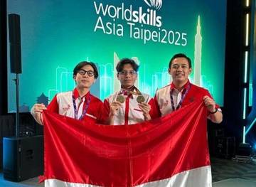 Mahasiswa Indonesia Raih Medali Emas di WorldSkills Asia