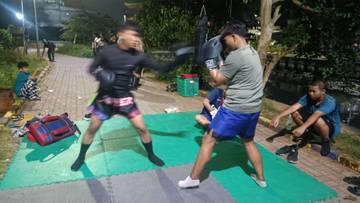 Pemuda Kalibaru Gelar Pelatihan Bela Diri Cegah Tawuran