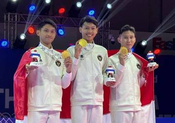 Taekwondo Indonesia Raih Emas SEA Games 2025