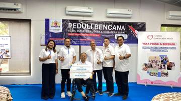 YSKA-Kadin Jakarta Timur Gelar Penyerahan Bantuan untuk Sumatera
