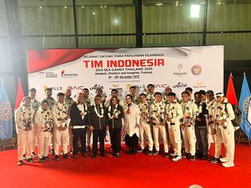 Tim Bola Tangan Indonesia Raih Perunggu SEA Games