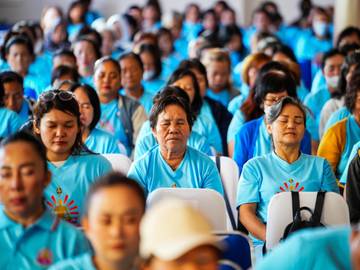 Seribu Peserta Ikuti World Meditation Day di Jakbar