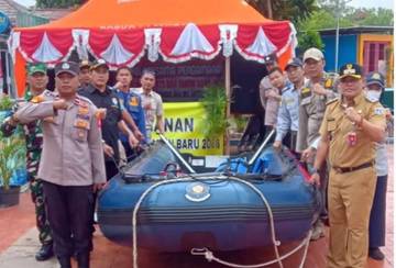 Pulau Untung Jawa Gelar Apel Pengamanan Nataru