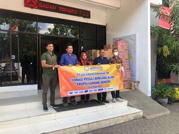 Unicharm Salurkan Donasi Produk Sanitasi Bagi Korban Bencana