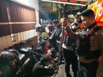 Respon Aduan 110, Polisi Gagalkan Tawuran di Palmerah