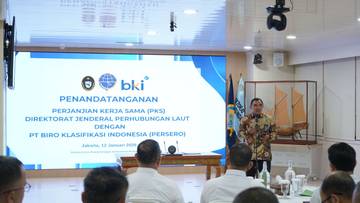 BKI Lakukan MoU dengan Dirjen Hubla Kementerian Perhubungan 