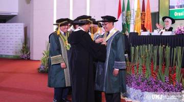 Empat Guru Besar UMJ Resmi Dikukuhkan