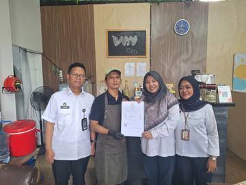 Produk Kafe Bapas Jakbar Resmi Kantongi Sertifikat Halal