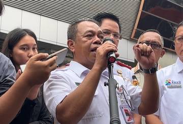 Selain Pembongkaran Tiang Monorel, Drainase Rasuna Said Ditata