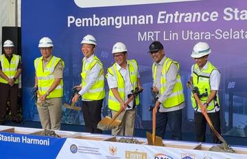 Gerbang Stasiun MRT Harmoni Diyakini Jadi TOD Strategis